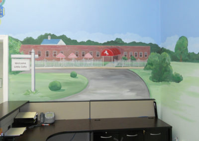 Mural for Congressional Schools in Falls Church, VA